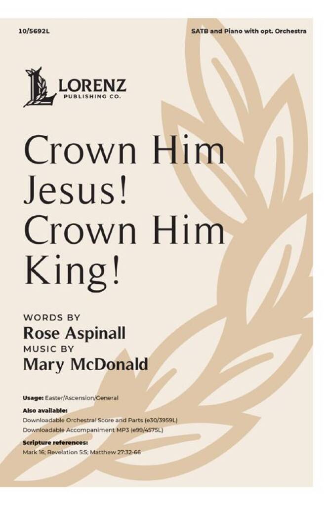 Crown Him Jesus! Crown Him King!